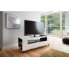 Tv-alus CHELSEA valge / antratsiit, 119x43xH46 cm