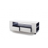 Tv-alus CHELSEA valge / antratsiit, 119x43xH46 cm