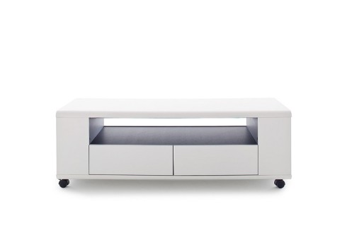 Tv-alus CHELSEA valge / antratsiit, 119x43xH46 cm