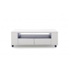 Tv-alus CHELSEA valge / antratsiit, 119x43xH46 cm