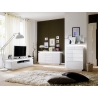 Tv-alus OCEAN valge, 175x40xH49, LED