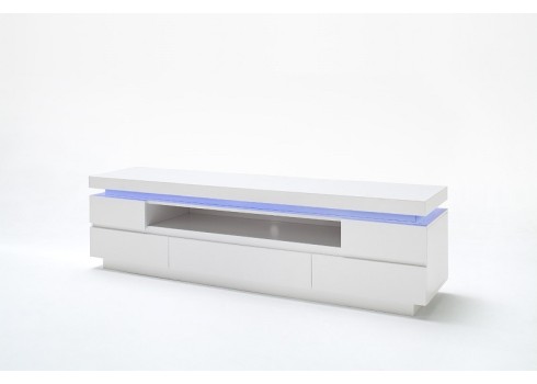 Tv-alus OCEAN valge, 175x40xH49, LED