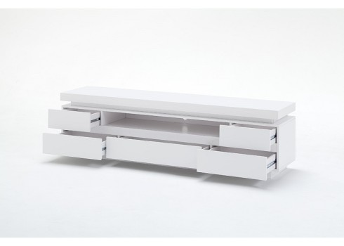 Tv-alus OCEAN valge, 175x40xH49, LED