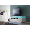 Tv-alus OCEAN valge, 175x40xH49, LED