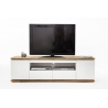Tv-alus CHIARO valge / tamm, 202x40xH54 cm