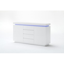Kummut OCEAN valge läige, 150x40xH81 cm