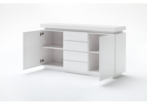 Kummut OCEAN valge läige, 150x40xH81 cm