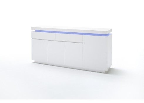 Kummut OCEAN valge läige, 175x40xH81 cm