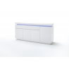Kummut OCEAN valge läige, 175x40xH81 cm