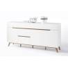 Kummut CERVO valge / tamm 193x40xH95 cm