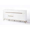 Kummut CERVO valge / tamm 193x40xH95 cm