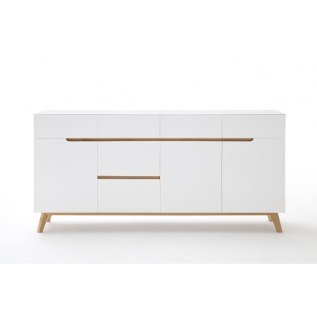 Kummut CERVO valge / tamm 193x40xH95 cm