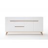 Kummut CERVO valge / tamm 193x40xH95 cm