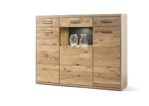 Kummut ESPERO tamm, 154x39xH121 cm