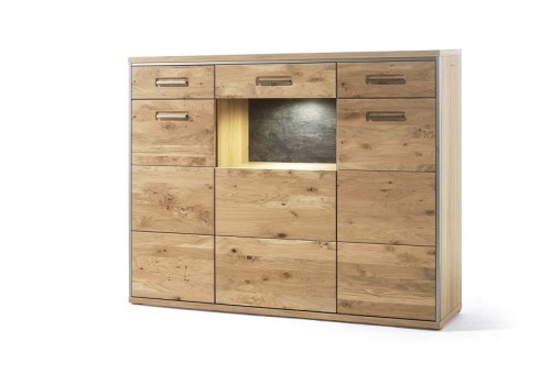 Kummut ESPERO tamm, 154x39xH121 cm