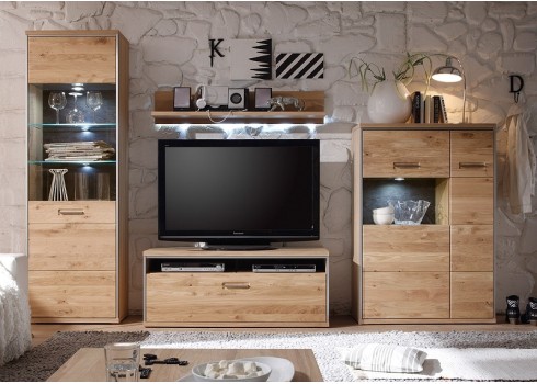 Vitriinkapp ESPERO tamm, 64x39xH201 cm