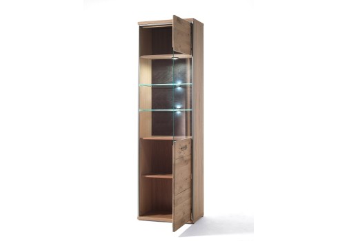 Vitriinkapp ESPERO tamm, 64x39xH201 cm