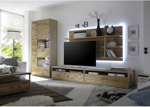 Seinariiul ESPERO tamm, 184x28xH96 cm