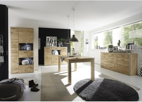 Laud ESPERO tamm, 160(260)x90x77 cm