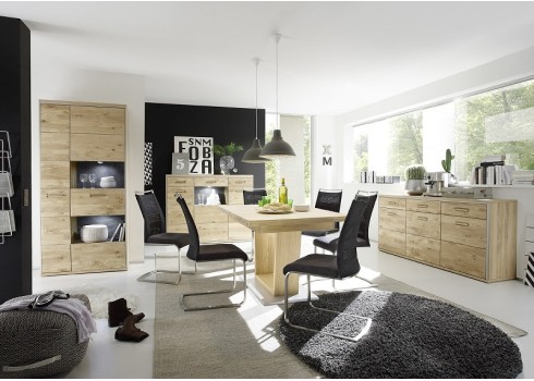 Laud ESPERO tamm, 140(220)x90x77 cm