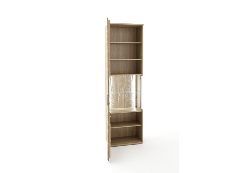 Vitriinkapp SANTORI tamm, 60x37xH208 cm