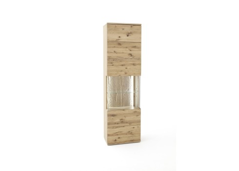 Vitriinkapp SANTORI tamm, 60x37xH208 cm