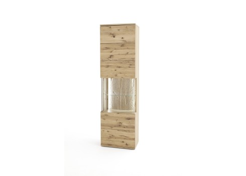 Vitriinkapp SANTORI tamm, 60x37xH208 cm