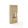 Vitriinkapp SANTORI tamm, 90x37xH208 cm