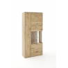 Vitriinkapp SANTORI tamm, 90x37xH208 cm