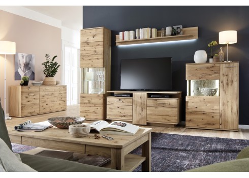 Kapp SANTORI tamm, 90x37xH122 cm