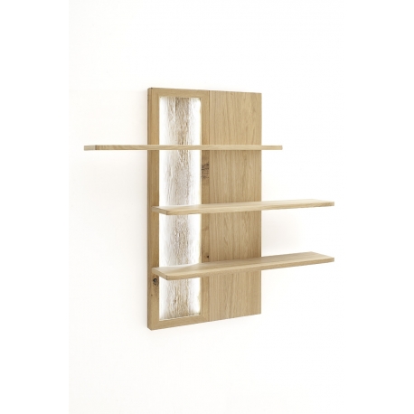 Seinariiul SANTORI tamm, 121x26xH115 cm