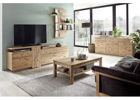 Seinariiul SANTORI tamm, 121x26xH115 cm