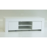 Tv-alus AMALFI valge läikega, 190x50xH45 cm