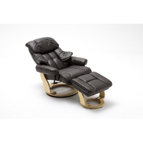 Tugitool järiga CALGARY pruun / tamm, 90x166xH80 cm