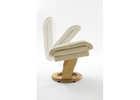 Tugitool järiga CALGARY beež / tamm, 90x166xH80 cm