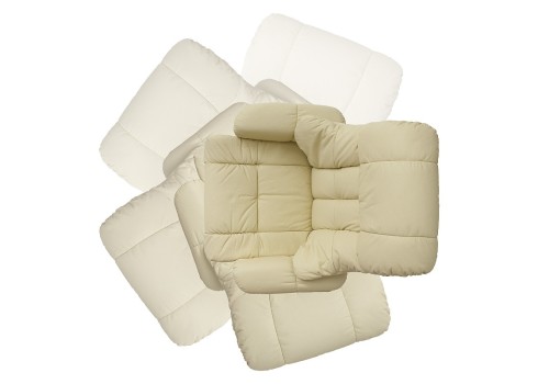 Tugitool järiga CALGARY beež / pähkel, 90x166xH80 cm