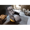 Tugitool CALGARY L pruun / tamm, 77x86xH111 cm