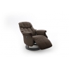 Tugitool CALGARY L pruun / must, 77x86xH111 cm