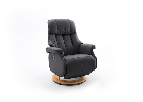 Tugitool CALGARY L must / tamm, 77x86xH111 cm