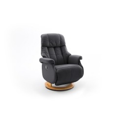 Tugitool CALGARY L must / tamm, 77x86xH111 cm