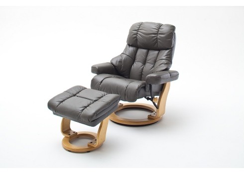 Tugitool CALGARY XXL hall / tamm, 97x120xH102 cm