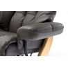 Tugitool CALGARY XXL hall / tamm, 97x120xH102 cm