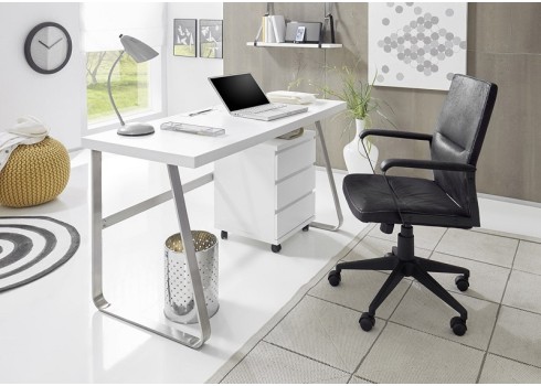 Kirjutuslaud BENO II valge, 140x60xH75 cm