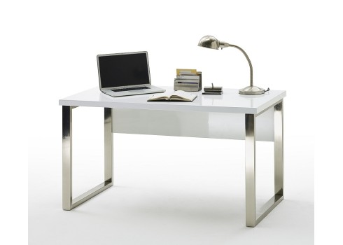 Kirjutuslaud SYDNEY valge läige, 140x70xH76 cm
