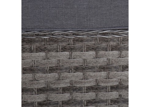 Diivan GENEVA 2-kohaline 129x78xH78cm, tumehall