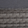 Diivan GENEVA 2-kohaline 129x78xH78cm, tumehall