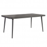 Laud ANDROS 180x90xH75cm, lauaplaat - klaas