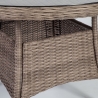 Laud TOSCANA D110xH73cm, hallikasbeež