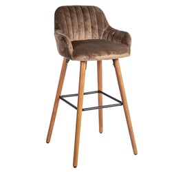 Baaritool ARIEL 48x52xH97cm, pruun