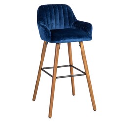 Baaritool ARIEL 48x52xH97cm, sinine